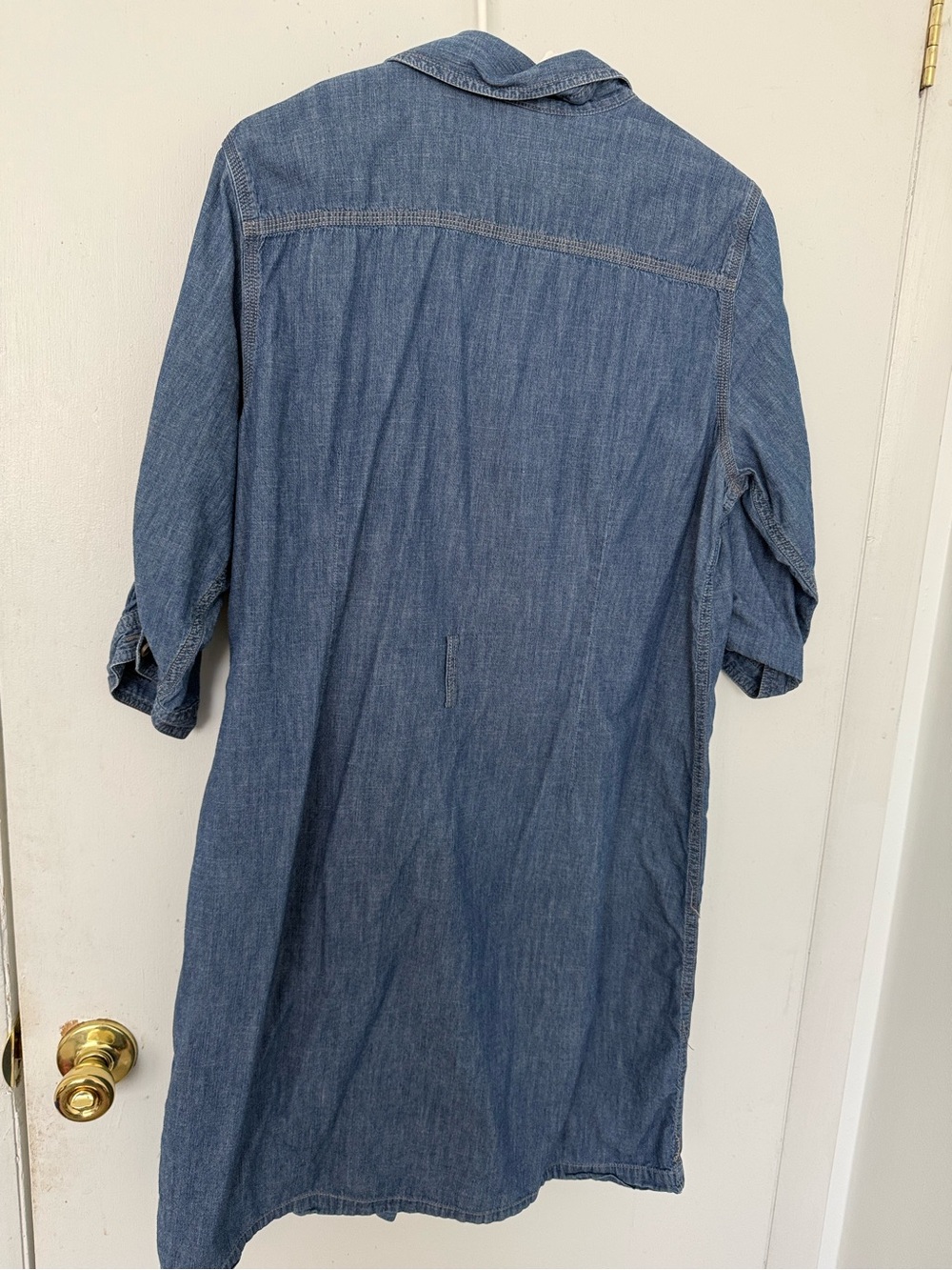 Sonoma Blue  Denim Shirt Dress. XL - Picture 3 of 4